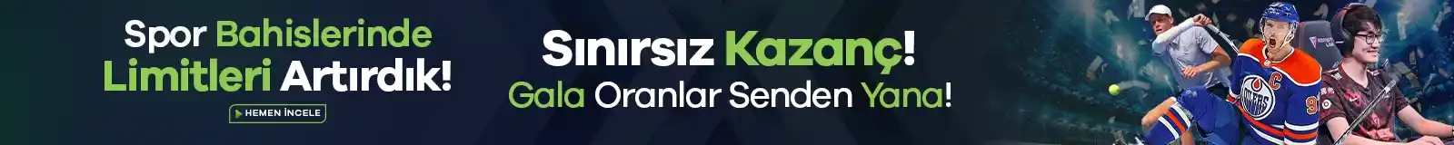 GalaBet spor özel oranlar promosyon görseli