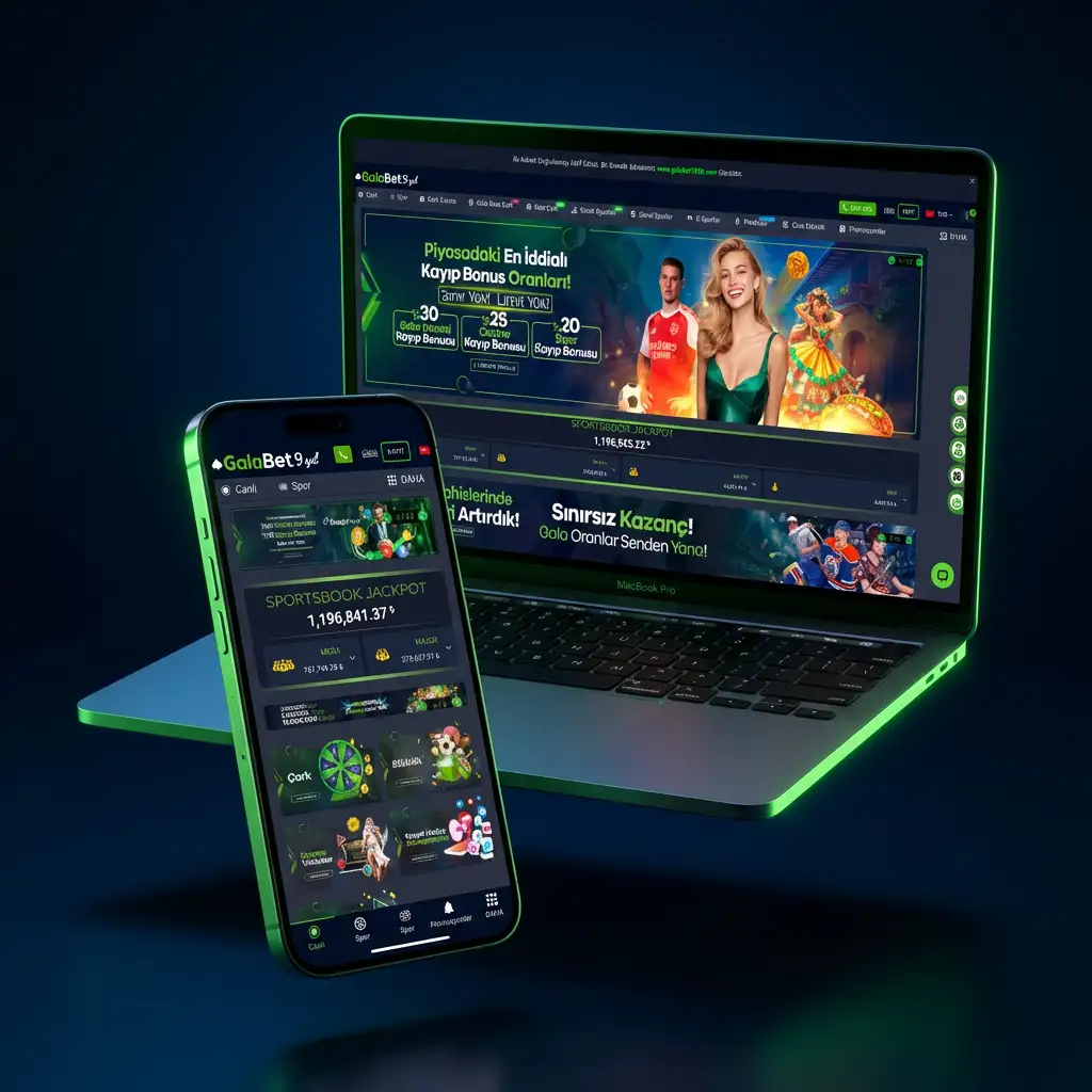 Galabet Güncel Giriş, Yüksek Oranlar ve Hızlı Çekim Galabet 50.000 TL Hoşgeldin Bonusu ve 1.000.000 TL Kripto Çekim Limiti Görselleştirmesi
